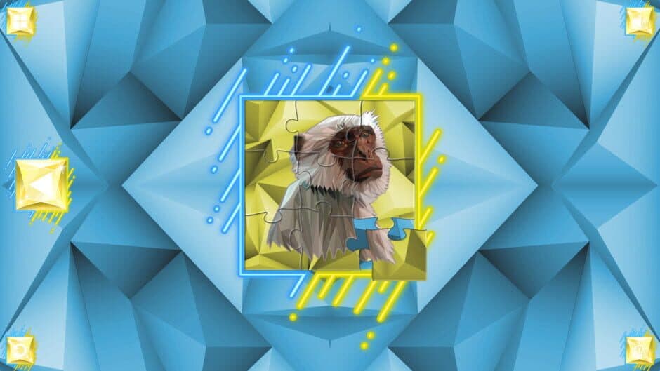 Скриншот 2 из Poly Jigsaw: Primates