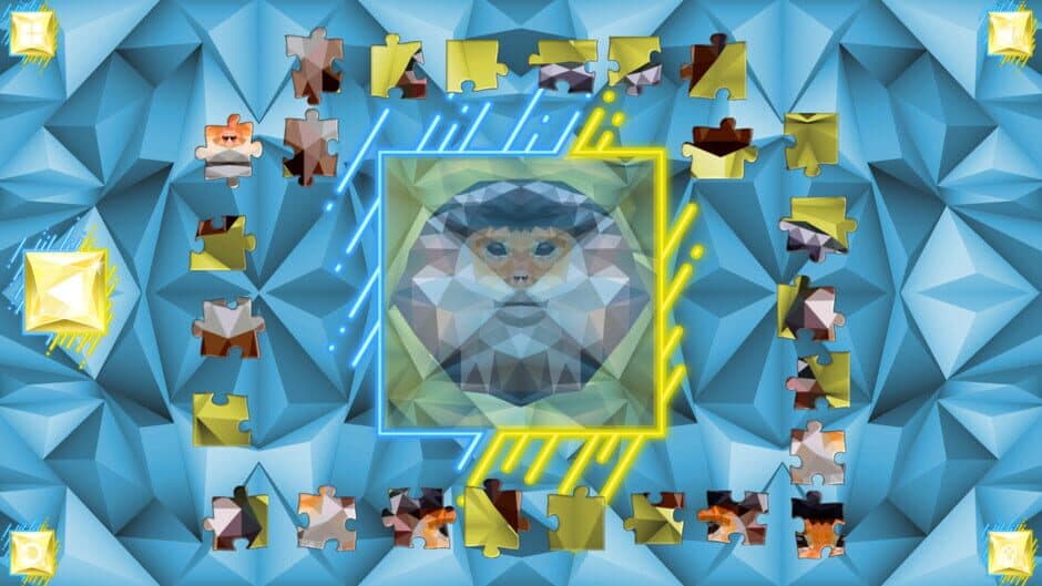 Скриншот 3 из Poly Jigsaw: Primates