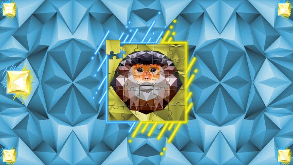 Скриншот 4 из Poly Jigsaw: Primates