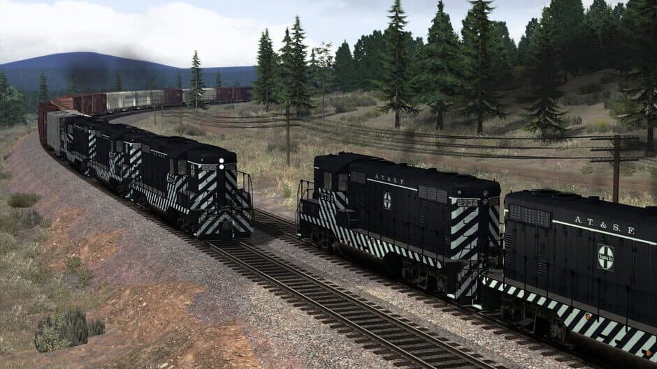 Скриншот 1 из Train Simulator Classic: AT&SF Scenario Pack 01