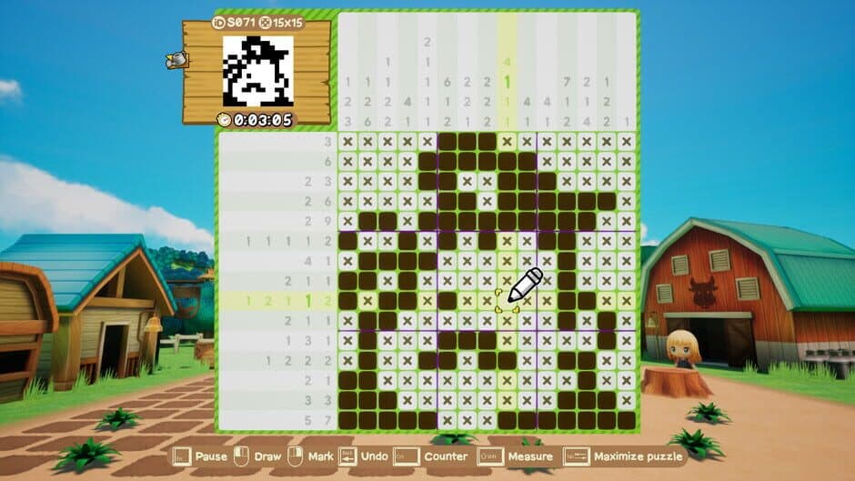 Скриншот 1 из Piczle Cross: Story of Seasons