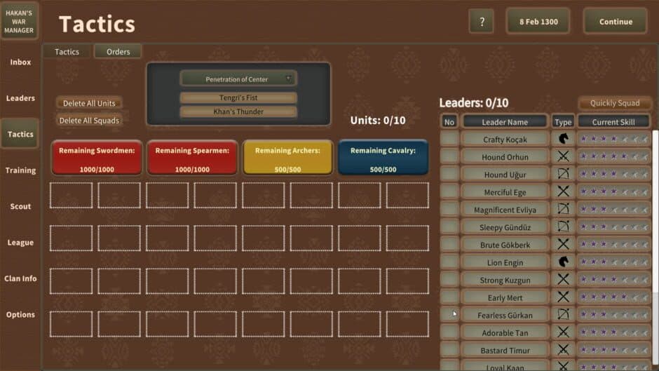 Скриншот 3 из Hakan's War Manager