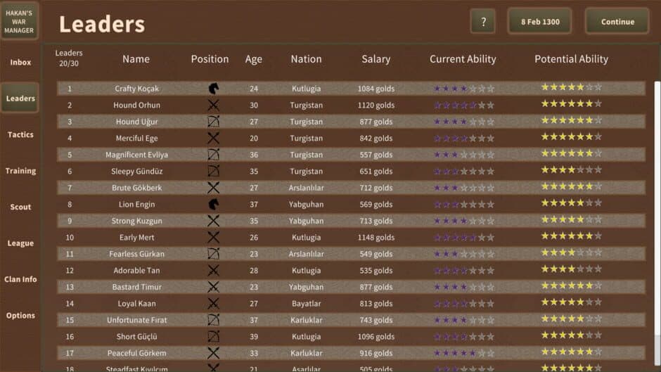 Скриншот 5 из Hakan's War Manager