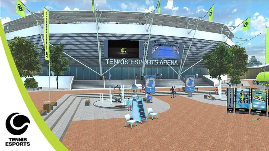Скриншот 1 из Tennis Esports