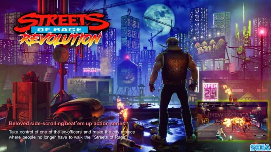 Скриншот 1 из Streets of Rage: Revolution