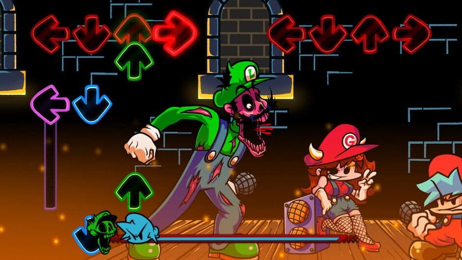 Скриншот 3 из Friday Night Funkin': Mario's Madness v2