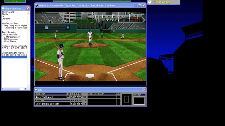 Скриншот 1 из Front Page Sports: Baseball Pro '96 Season
