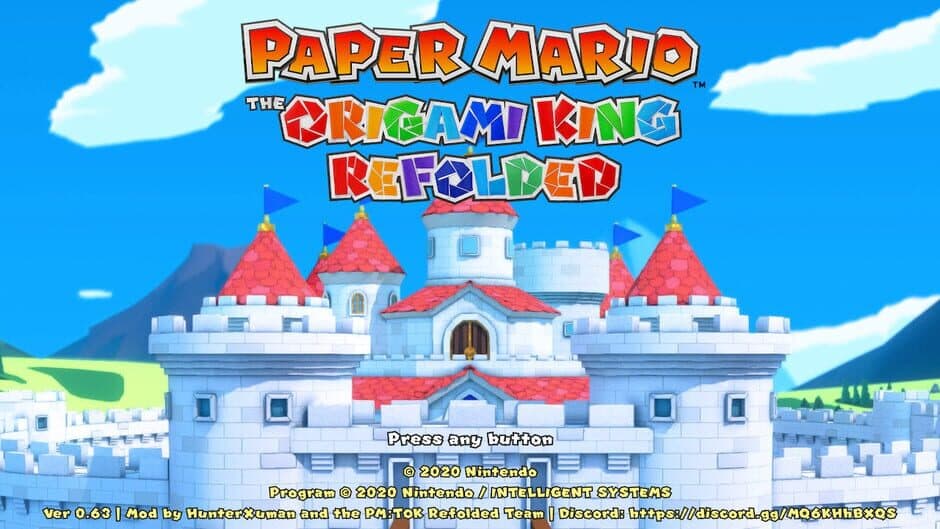 Скриншот 1 из Paper Mario: The Origami King Refolded
