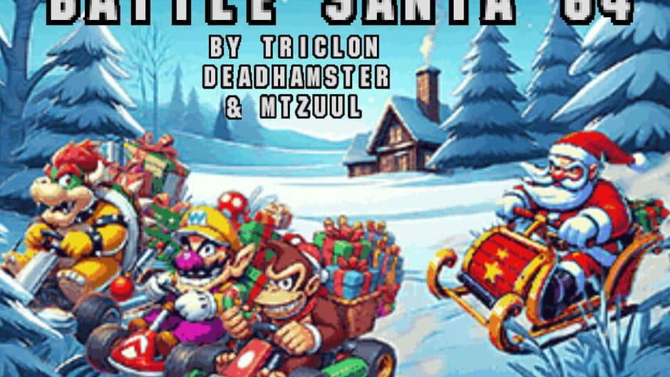 Скриншот 1 из Battle Santa 64