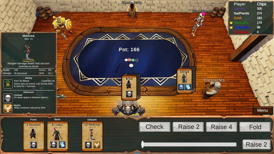 Скриншот 2 из Poker Warlords