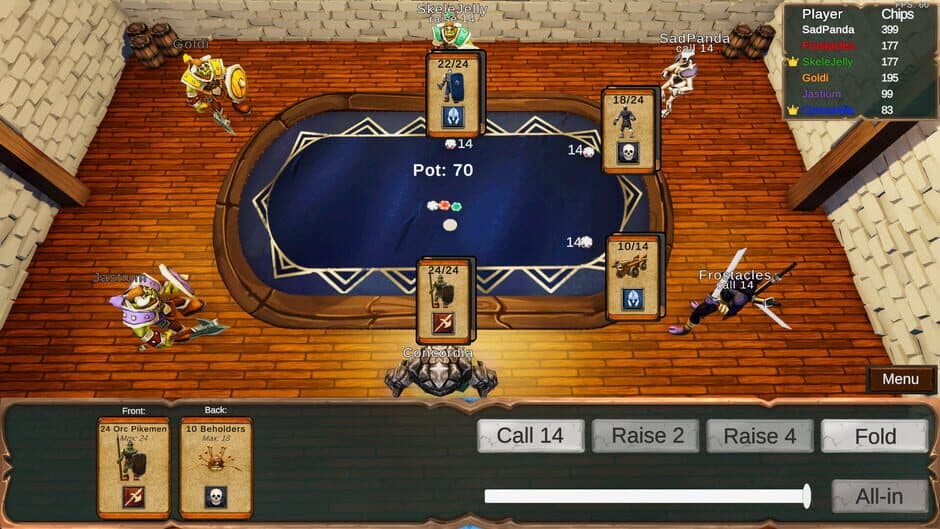 Скриншот 5 из Poker Warlords