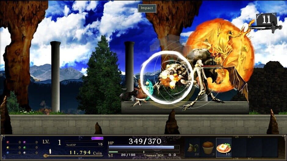 Скриншот 8 из Astlibra Revision Gaiden: The Cave of Phantom Mist