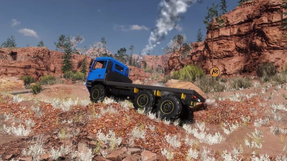 Скриншот 4 из Offroad Truck Simulator: Heavy Duty Challenge