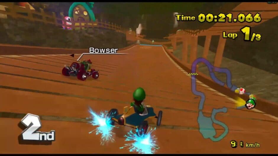 Скриншот 2 из Mario Kart Wii Deluxe