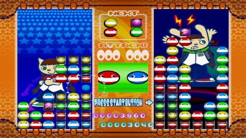 Скриншот 2 из Pop'n Taisen Puzzle Dama Online