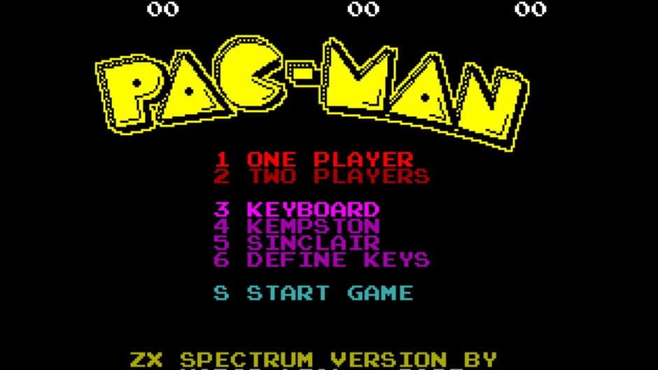 Скриншот 1 из ZX Spectrum Pac-Man Arcade
