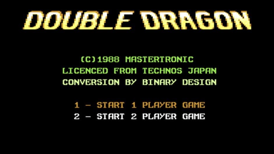 Скриншот 1 из Double Dragon