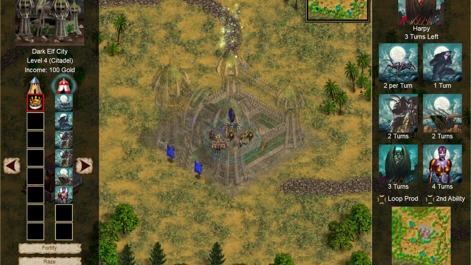 Скриншот 4 из Warlords IV: Heroes of Etheria