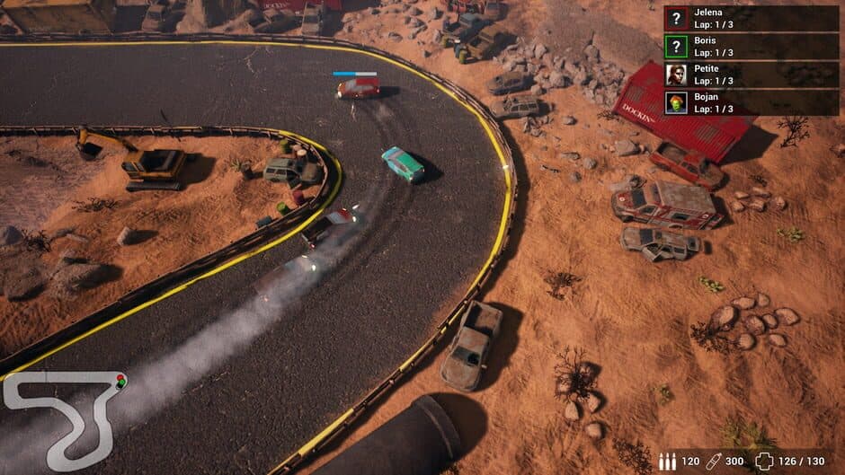 Скриншот 1 из Barely Racing