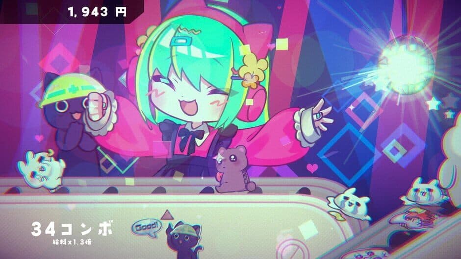 Скриншот 1 из Kimekyawa: Genkai Beat-chan
