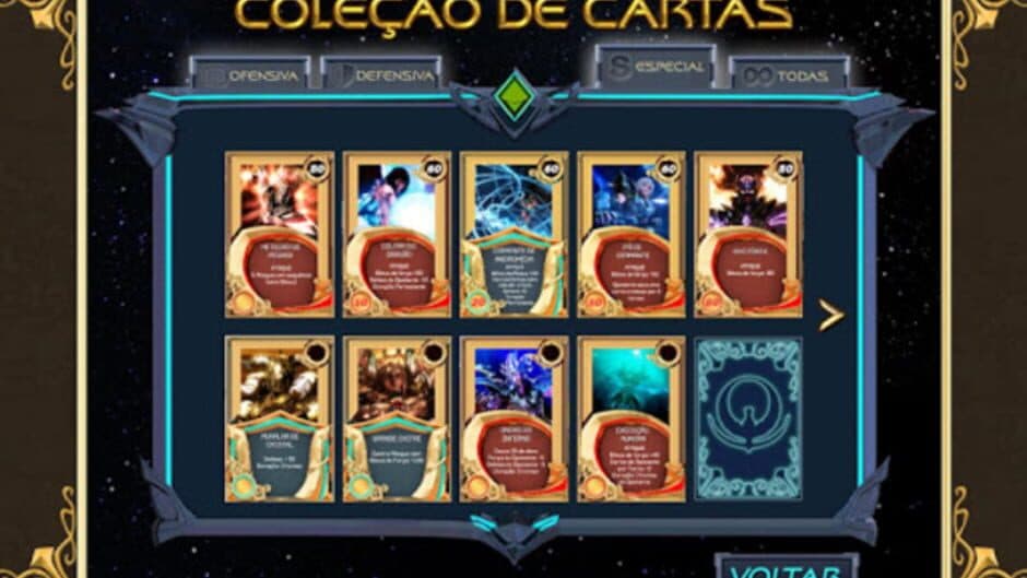 Скриншот 4 из Os Cavaleiros do Zodíaco: A Lenda do Santuário - Cosmo Cards