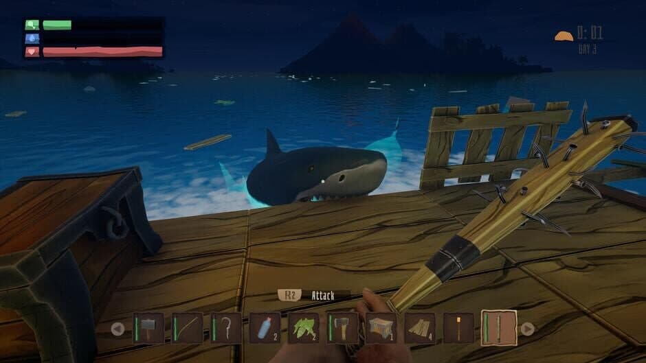 Скриншот 2 из Survival Raft Simulator: Lost at Sea