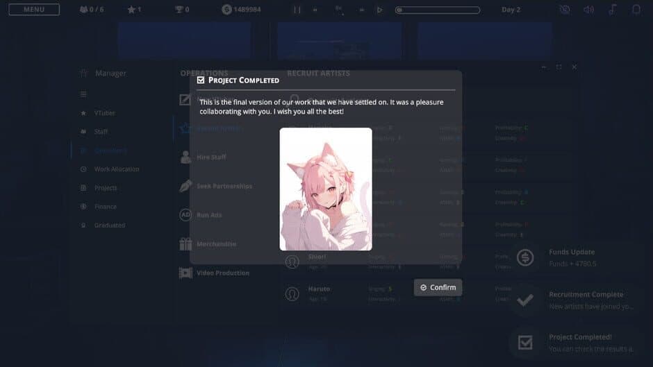 Скриншот 1 из VTuber Manager