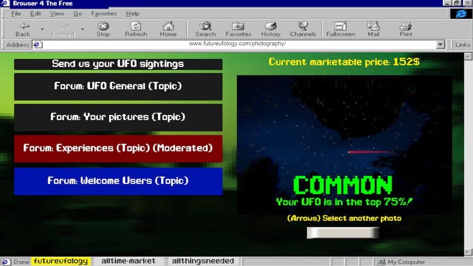 Скриншот 4 из UFO Sightings Simulator