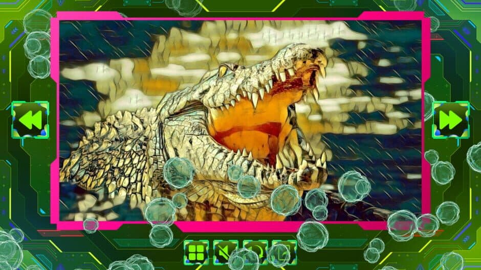 Скриншот 2 из Twizzle Puzzle: Reptiles