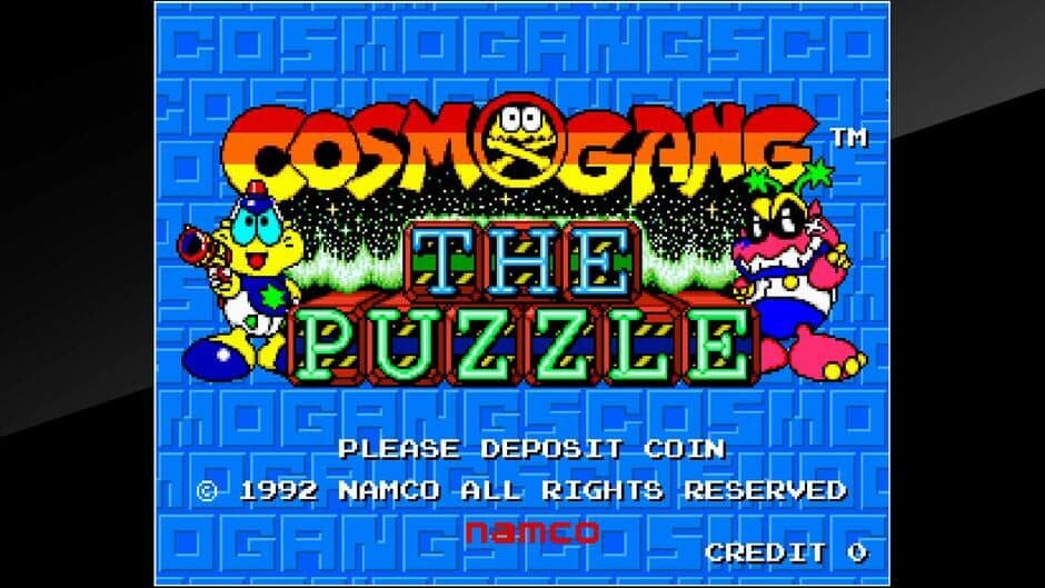 Скриншот 1 из Arcade Archives: Cosmo Gang The Puzzle