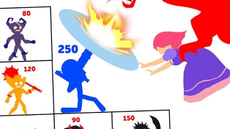 Скриншот 2 из Stick Fight: Endless Battle