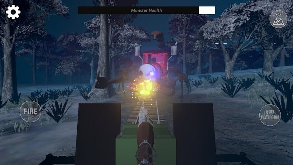 Скриншот 3 из Scary Spider Train Survival 1