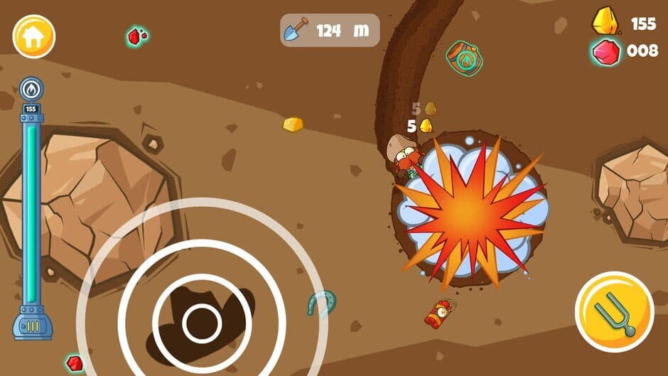 Скриншот 1 из Diggy: Gold Rush