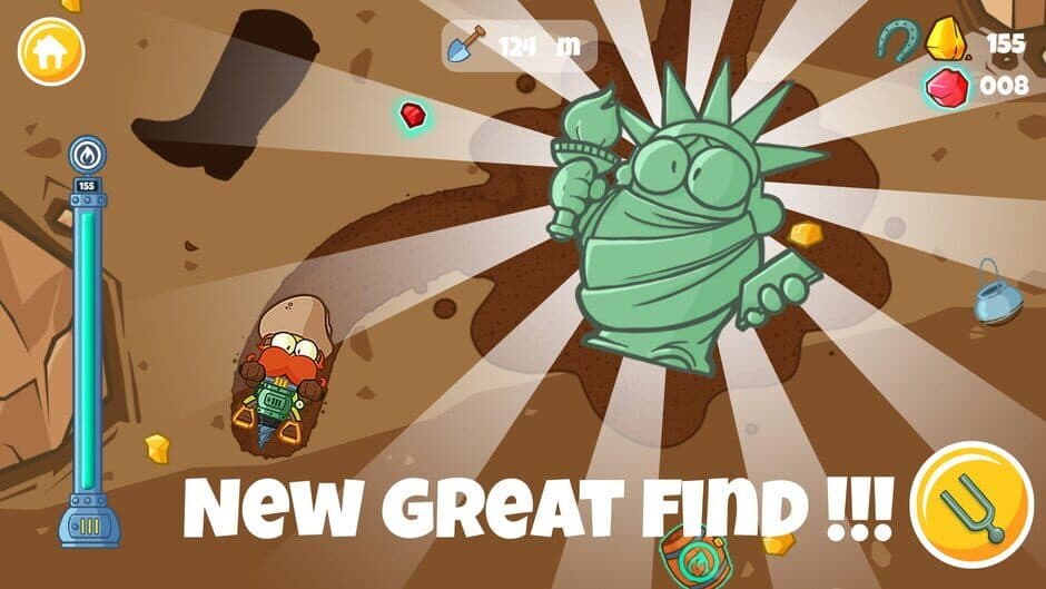 Скриншот 4 из Diggy: Gold Rush