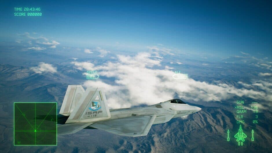 Скриншот 5 из Ace Combat 7: Skies Unknown - ADF-11F Raven Set