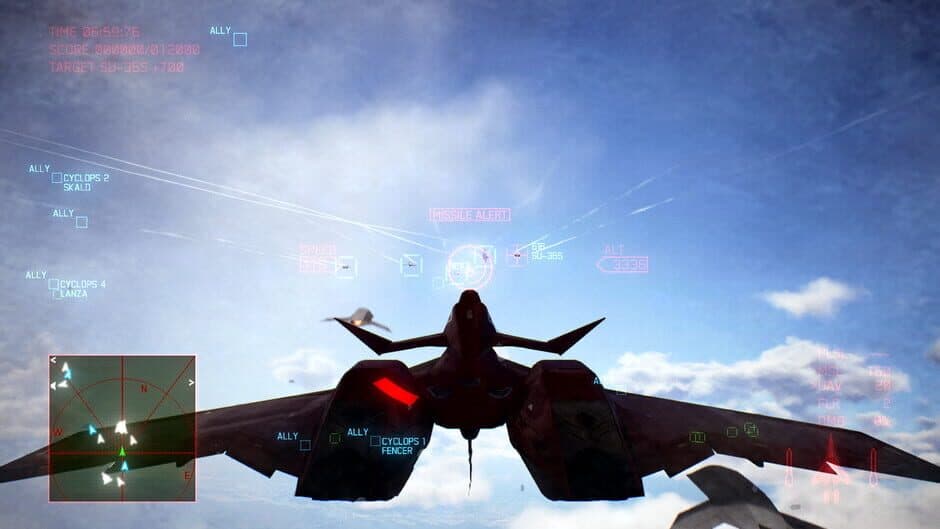 Скриншот 4 из Ace Combat 7: Skies Unknown - ADF-11F Raven Set