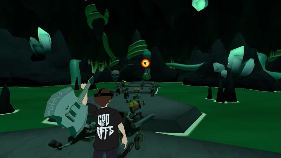 Скриншот 1 из God of Riffs: Battle for the Metalverse