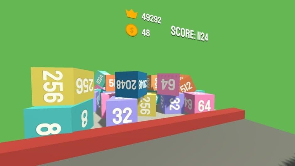 Скриншот 1 из 2048 Blocks VR