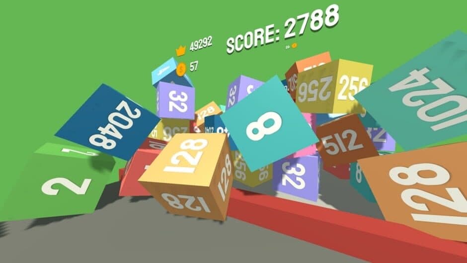 Скриншот 3 из 2048 Blocks VR