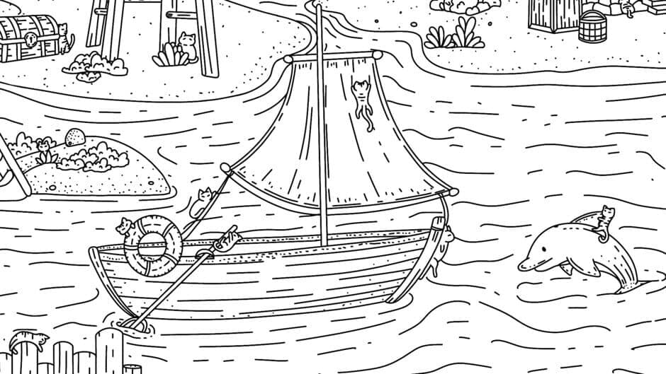 Скриншот 6 из 100 Pirate Cats