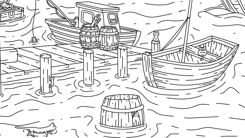Скриншот 8 из 100 Pirate Cats