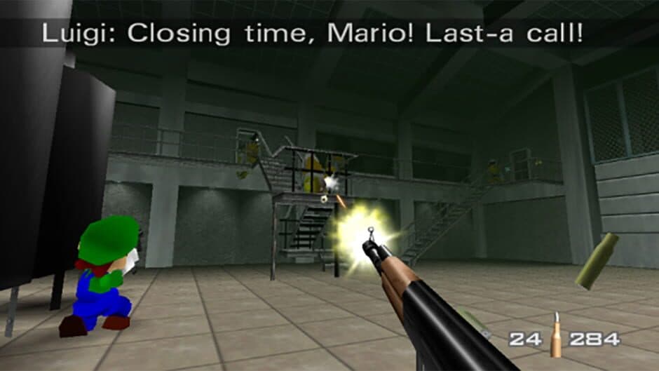 Скриншот 2 из GoldenEye With Mario Characters