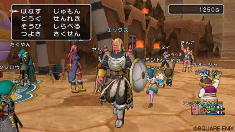 Скриншот 7 из Dragon Quest X: Mezameshi Itsutsu no Shuzoku Online
