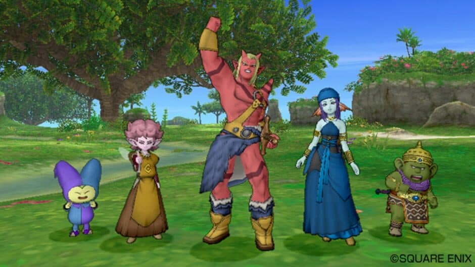 Скриншот 4 из Dragon Quest X: Mezameshi Itsutsu no Shuzoku Online