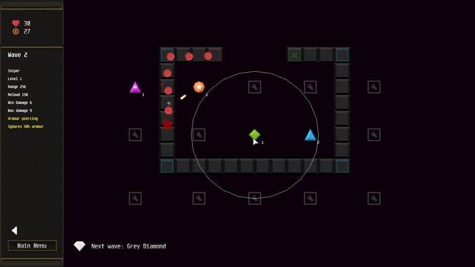 Скриншот 2 из Shape Defenders