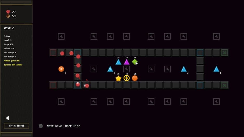 Скриншот 4 из Shape Defenders