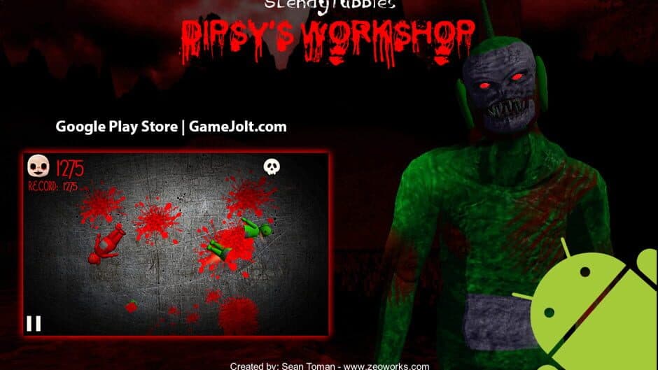 Скриншот 1 из Slendytubbies: Dipsy's Workshop