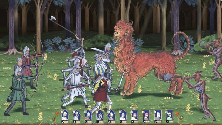 Скриншот 1 из Knights of Fresco