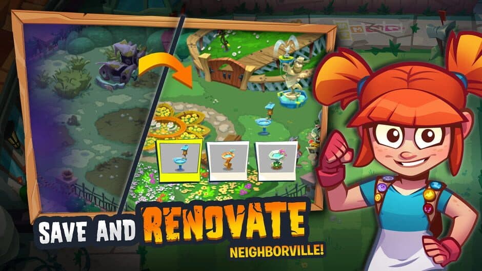 Скриншот 5 из Plants vs. Zombies 3: Welcome to Zomburbia