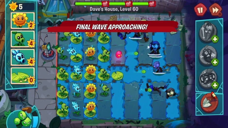 Скриншот 3 из Plants vs. Zombies 3: Welcome to Zomburbia